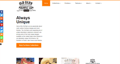 Desktop Screenshot of oldbarnrustic.com